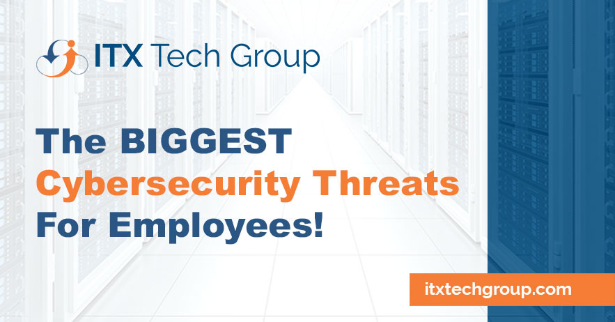 The Biggest Cybersecurity Threats Employees Should Know About!!